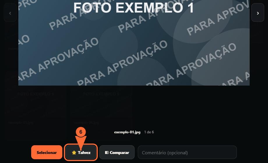 6. Use Talvez para decidir depois